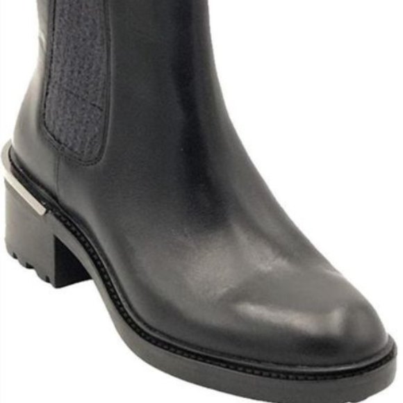 Vince Camuto Shoes - Vince Camuto Leather Chelsea Boots Kelivena Black Size 8W